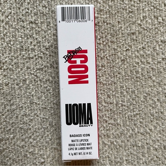 UOMA Beauty Badass Icon Matte Lipstick in Diana - Picture 10 of 15